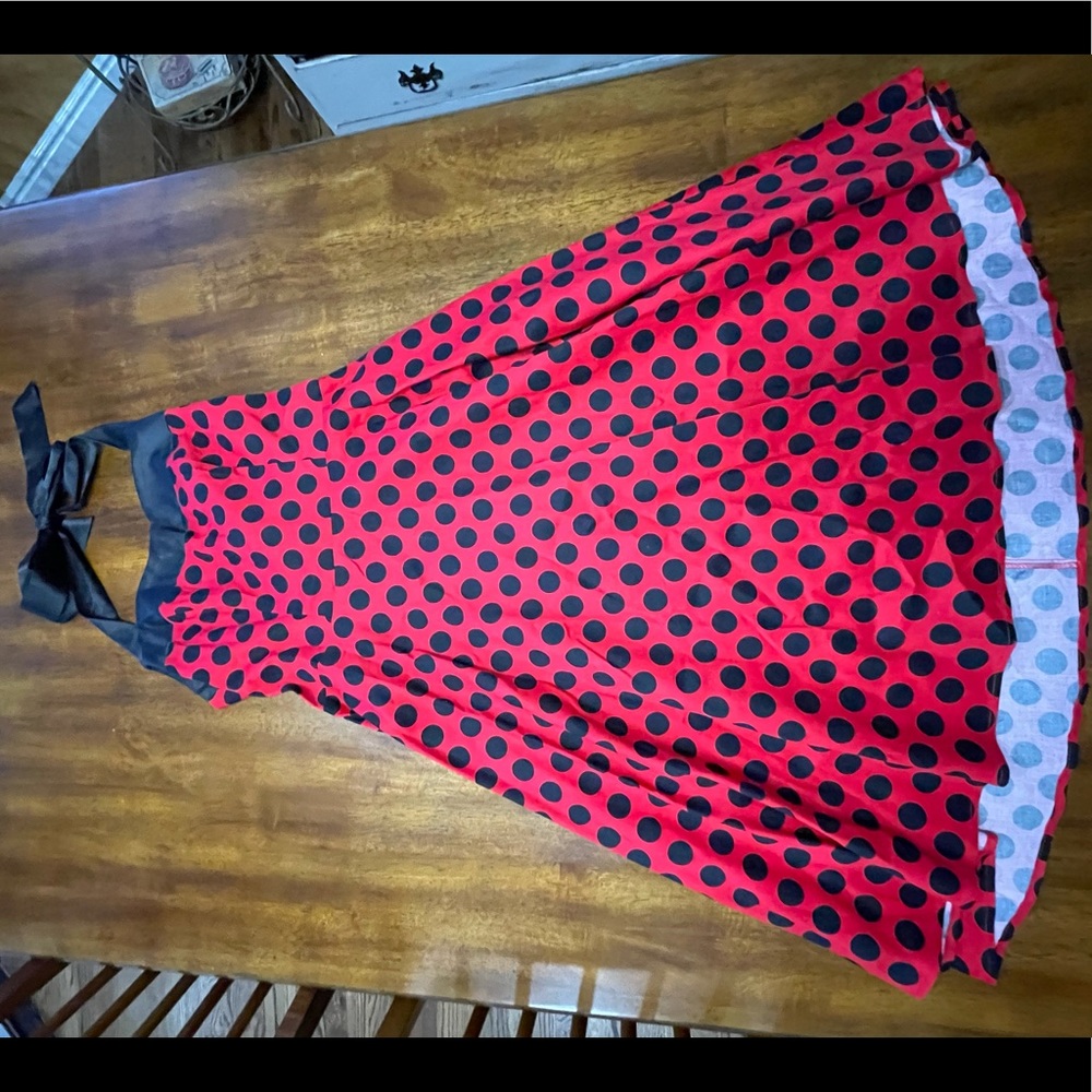 Polka dot Halter dress